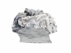 Reclaimed Grey T-Shirt Rags Bro-Tex Customized Wiping