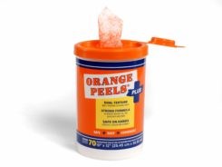 Orange Peels canister only Bro-Tex Customized Wiping